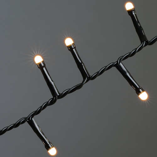 Konstsmide Weihnachtsbeleuchtung  Micro LED Compactlights gefrostet 2000 bernstein