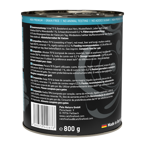 catz finefood Purrrr 6 x 800g Katzennassfutter