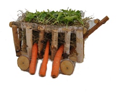 Ollesch Frida Extra Extra Large Futter- & Heuraufe für Kleintiere