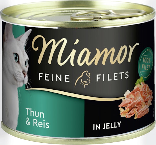 Miamor Feine Filets in Jelly 185g Dose Katzennassfutter