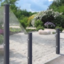 Vorschaubild GroJa Ambiente Glas-Sichtschutz Typ Schräg rechts 90x180/90