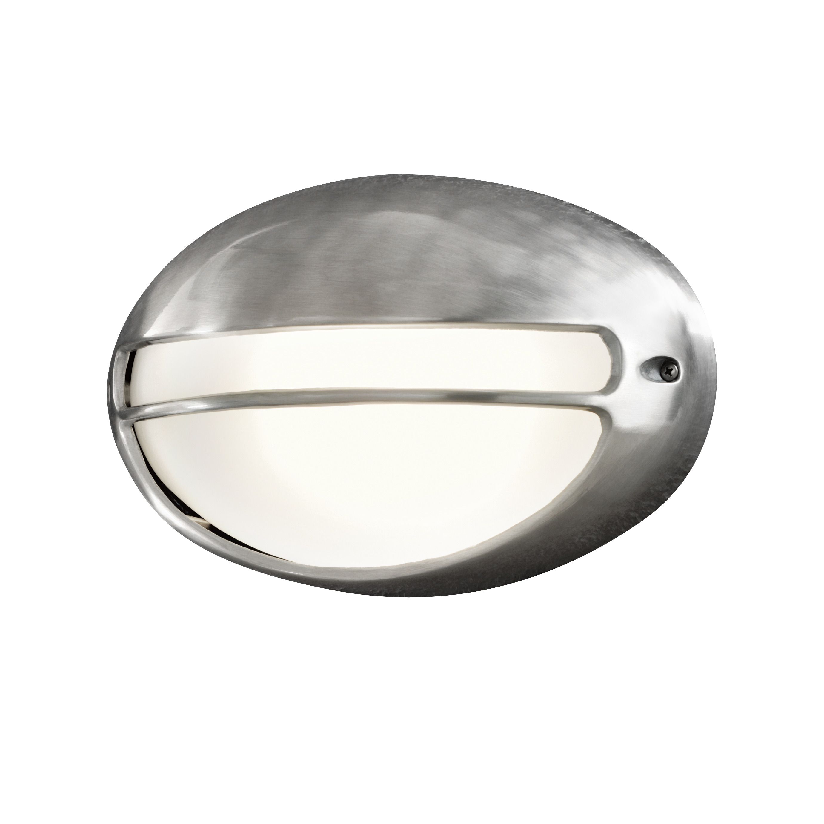 Konstsmide Wandleuchte Torino, Aluminium, opales Glas (7334-000)