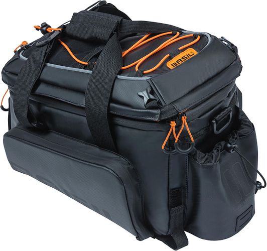 Basil Miles XL Pro Gepäckträgertasche schwarz orange