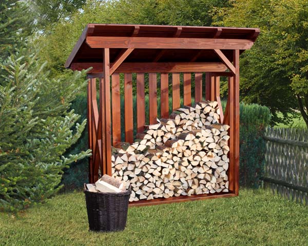 Skan Holz Holzunterstand Kaminholzlager Lars 1