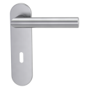 Vorschaubild Griffwerk Türgriff LUCIA PROF Kurzschild rund