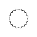 Kaiser Ausstechform Mandelring 5 cm