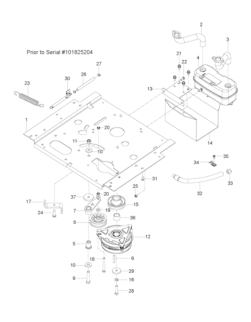 Explosionszeichnung Ersatzteile