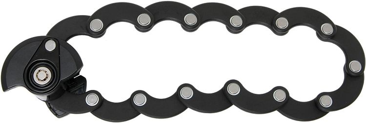 CONTEC Faltschloss KegLock 60 cm schwarz
