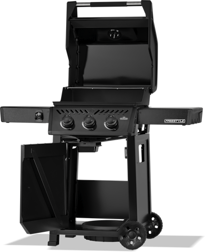 Napoleon Freestyle 365, 3 Hauptbrenner und Tür, Schwarz