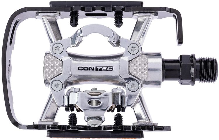 CONTEC Systempedal Sprint schwarz/silber