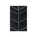 Vorschaubild Mollis Polsterpaneel Schwarz  15x30 cm