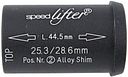 Vorschaubild by,schulz Reduzierhülse Speedlifter 25,4 mm schwarz 44,5 lang