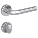 Vorschaubild Griffwerk Türgriff DANIELA K3 Klippgarnitur- Edelstahl poliert / matt