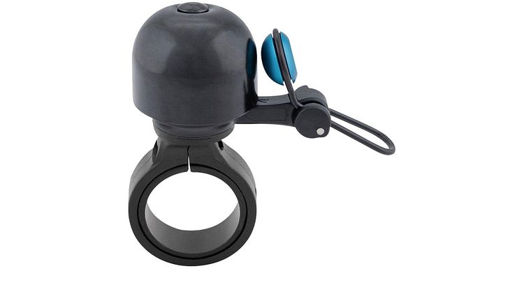 CONTEC Klingel Diamond Bing schwarz/blau passend für Lenker- 22,2 mm, mit Standardklemmung