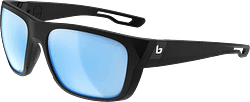 Bollé Brille Driftwood black matte, Scheibe Sky Blue Polarized