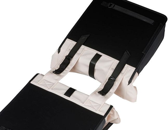 Basil Doppeltasche Vive 35 l schwarz/beige scharz / cremefarben