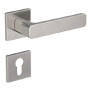 Vorschaubild Griffwerk VAYA 265 MINIMAL MODERN fast2fix  Fast2Fix Rosetten eckig Profilzylinder Samtgrau