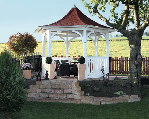 Skan Holz Pavillon Laube Versailles