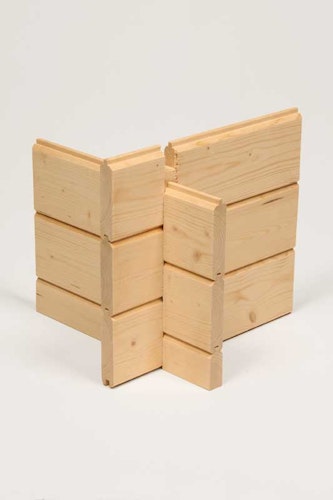 Wolff Finnhaus Blockbohlenhaus Max 28