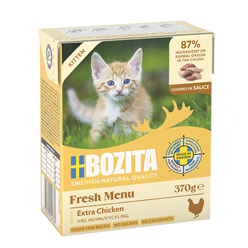 Bozita Häppchen in Soße 370 Gramm Katzennassfutter