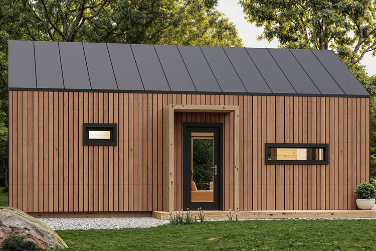Wolff Finnhaus Ferienhaus Sajan 44 - 68 mm