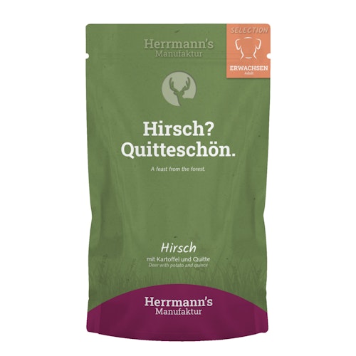 Herrmann's Selection Adult 150 Gramm Hundenassfutter