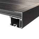 Vorschaubild Cobra Fastener StructurAL Alu Abschlusswinkel 35 x 60 x 2000 mm anthrazit