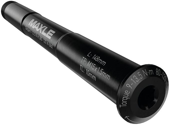 RockShox Vorderradsteckachse Maxle Stealth 15 x 100 mm schwarz 148 lang