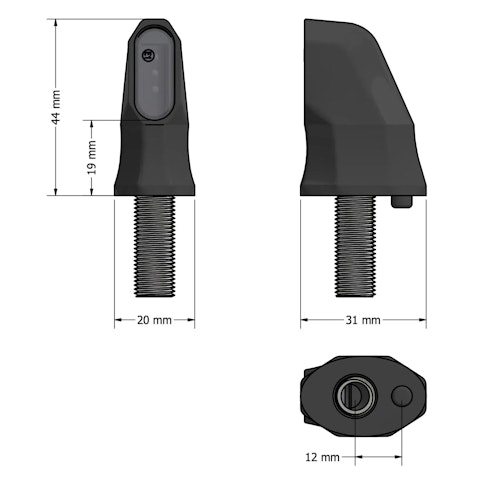 MOTOISM KTM/Husqvarna/GasGas Blinker Race Mini (Paar) - Blinklicht