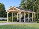 Vorschaubild Palmako Carport Robert 23,1 m²