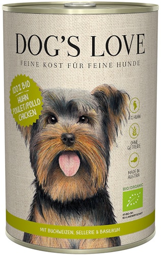 Dog's Love Bio 400g Dose Hundenassfutter