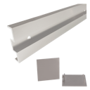 Vorschaubild Griffwerk Abstand-Set 404 -Alu EV1 12,5er Distanzpr., verl. Endk. -2200mm