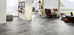 KWG Antigua infinity Hydrotec Dolomit ash gefast Designvinyl Fertigfußboden 62x44,5 cm