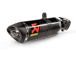 Akrapovič Slip-On Endschalldämpfer (Carbon) für Kawasaki Ninja ZX-6R 2009–2024