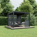 Ximax Lamellenwand (verstellbar) für Lamellendach Pergola Shade