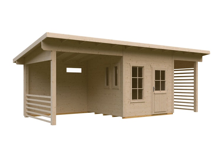 Skan Holz Gartenhaus Namur - 28 mm