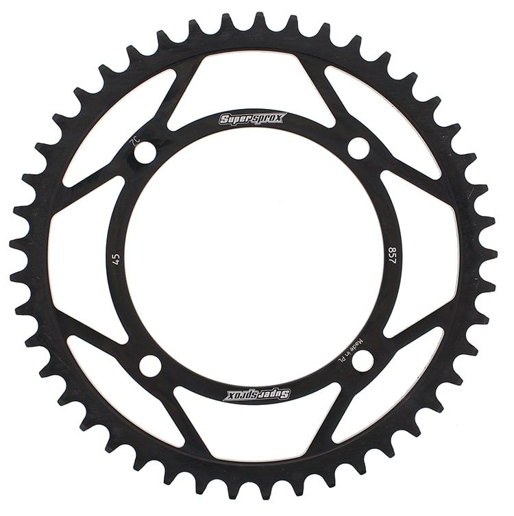 Supersprox Stahl-Kettenrad 520 45Z (Schwarz)
