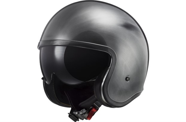 LS2 Jethelm OF599 Spitfire II S Grau Jeans