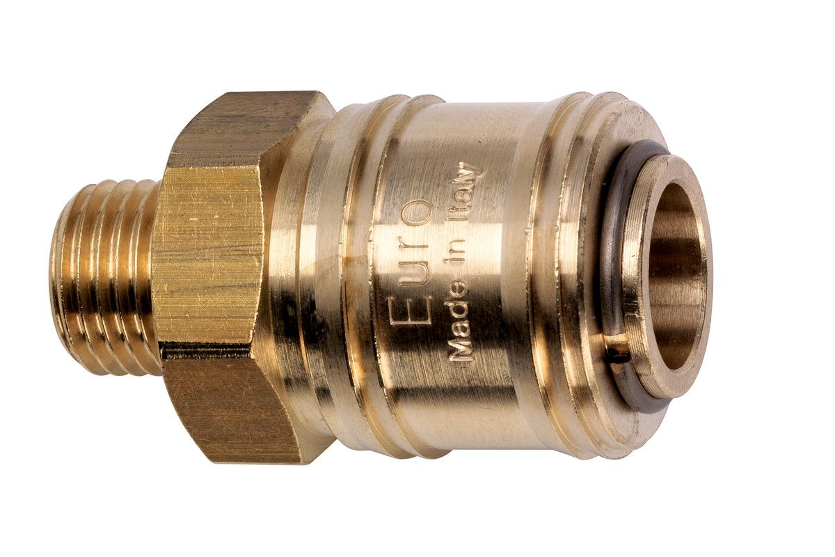 Metabo Schnellanschlusskupplung Euro 1/4" AG