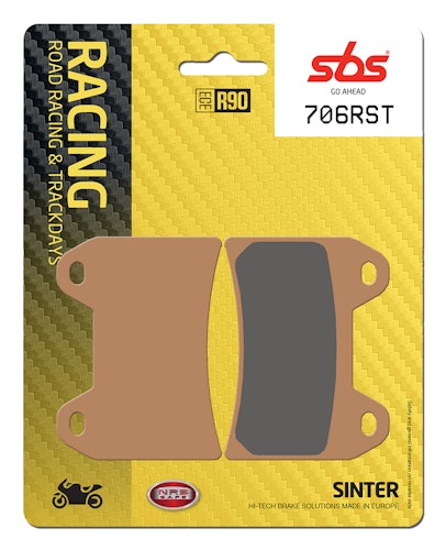 SBS Bremsbelag 706RST Road Racing Sinter