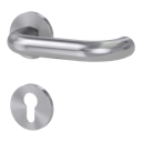 Vorschaubild Griffwerk VAYA 183 ALESSIA fast2fix Fast2Fix GK3 Rosetten rund Profilzylinder Edelstahl matt