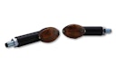 Vorschaubild HIGHSIDER smart Cateye Glühlampen Mini-Blinker Gehäuse Schwarz / Linse Rauchgrau (Paar), Vorn & Hinten