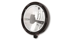 HIGHSIDER pro 7 Zoll Scheinwerfer Frame-R1 Typ 3 LED Schwarz Untere Befestigung