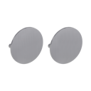 Vorschaubild Griffwerk PIATTA -Edelstahl matt Rosettenpaar rund -Klebetechnik -Blind