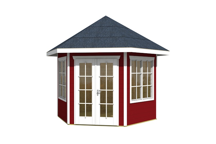 Skan Holz Gartenhaus Almelo - 28 mm