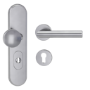 Vorschaubild Griffwerk Kombi-Schutzbeschlag TITANO SB_882 Schutzklasse ES1, ZA 72