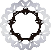 Galfer DF475, schwarz/silber