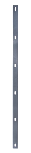 Alberts® Befestigungsleiste f.Doppelstab-Gittermatten,anthrazit,Länge:1000 mm,m.Schrauben 623227