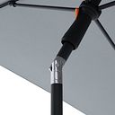 Vorschaubild doppler Mittelmastschirm myZONE 190 x 125 Manual, Stahl Anthrazit / 100 % Polyester 180 g/m² 