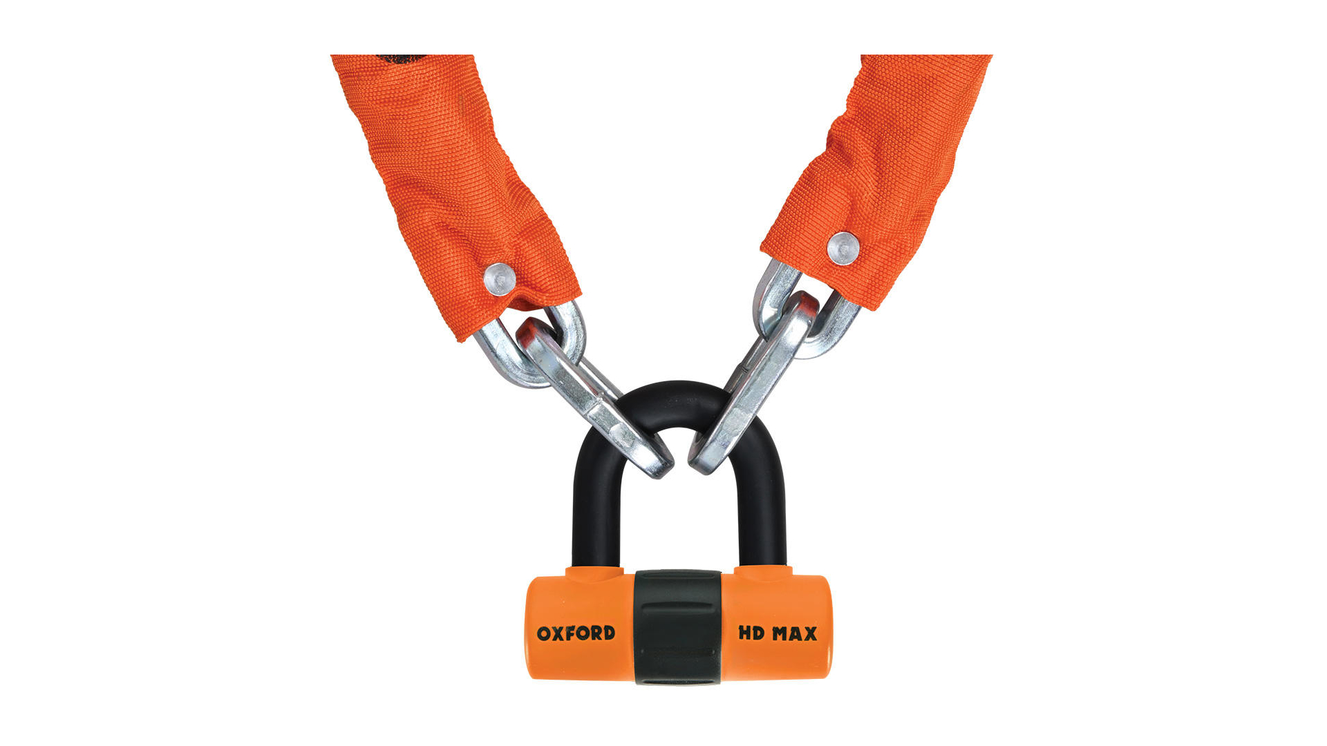 Oxford Kettenschloss Länge 150 cm, orange